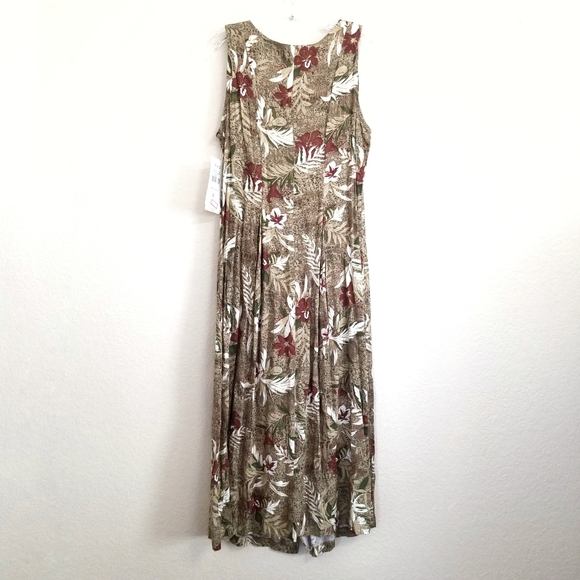 VTG D.P.S. Norton McNaughton Hawaiian Print Dress - Picture 4 of 8